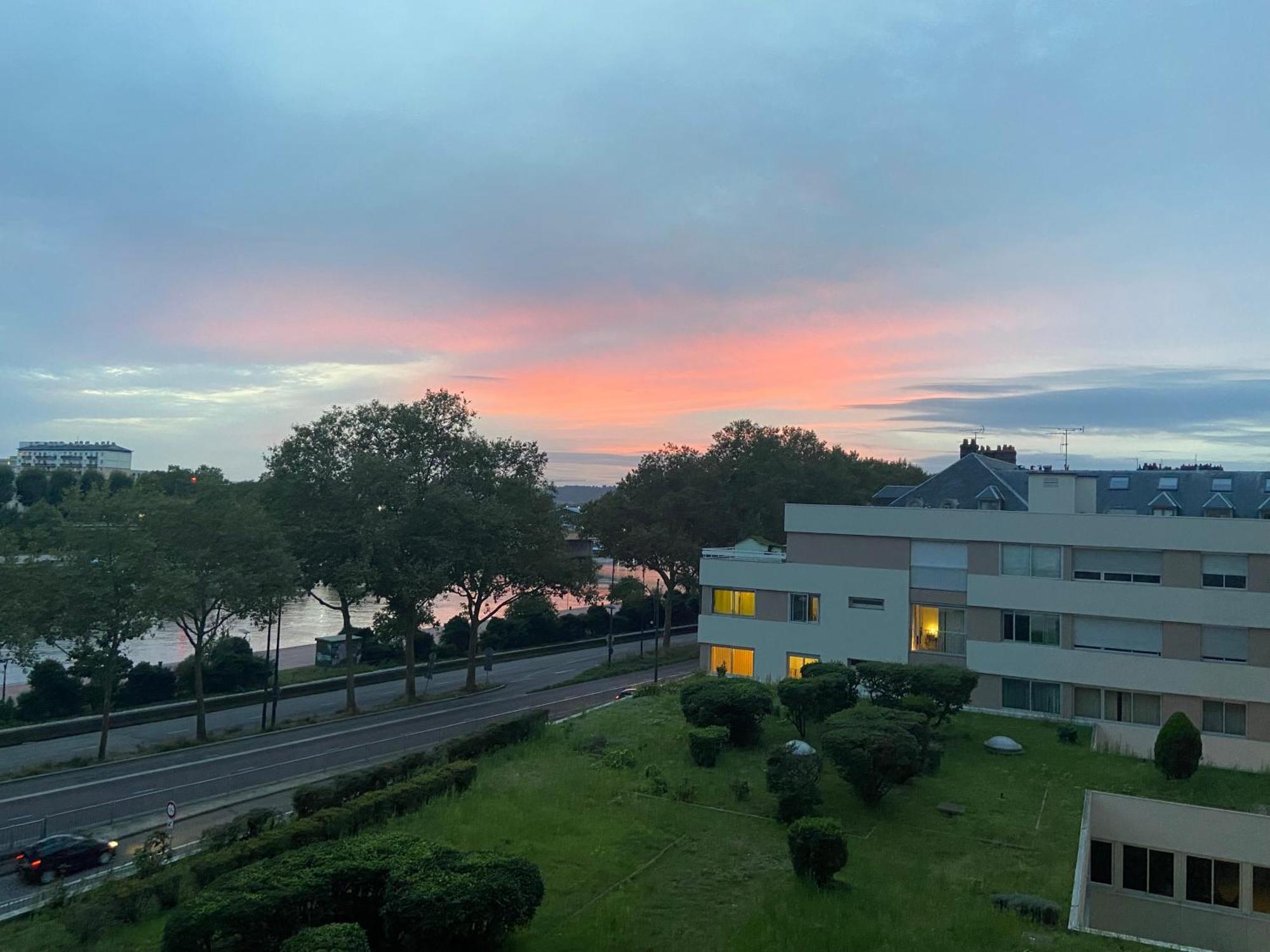 Studio Vue Sur Seine Rouen Zewnętrze zdjęcie